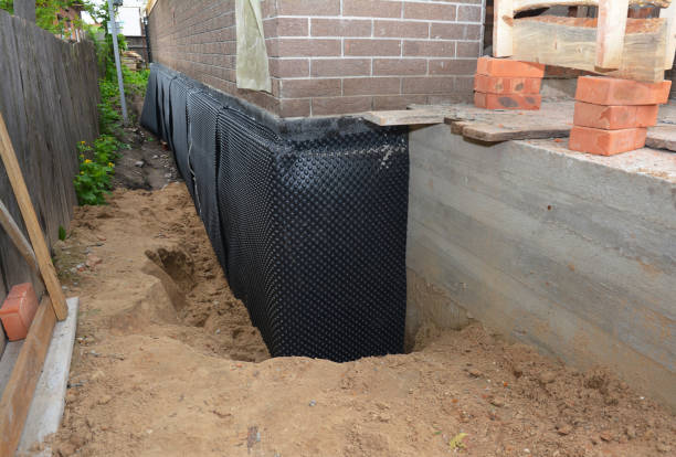 Crawl space vapor barrier installation in Burr Hill, VA